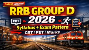 RRB Group D Syllabus 2026