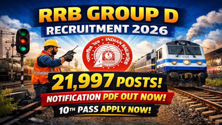 RRB Group D Recruitment 2026