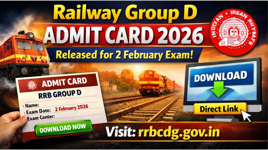 Railway Group D Admit Card 2026