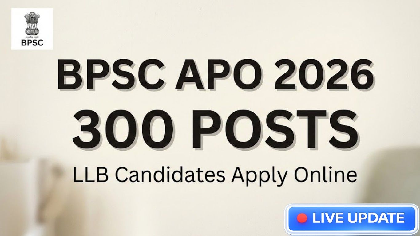 BPSC APO Notification 2026