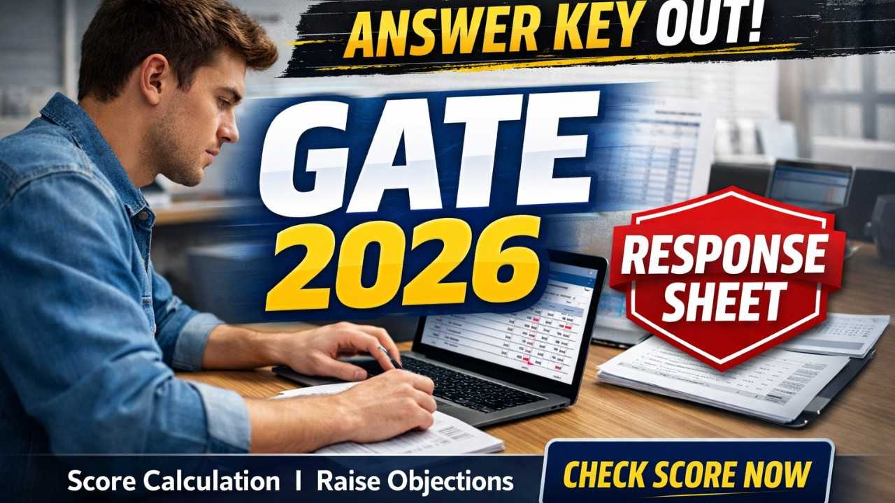 GATE Answer Key 2026