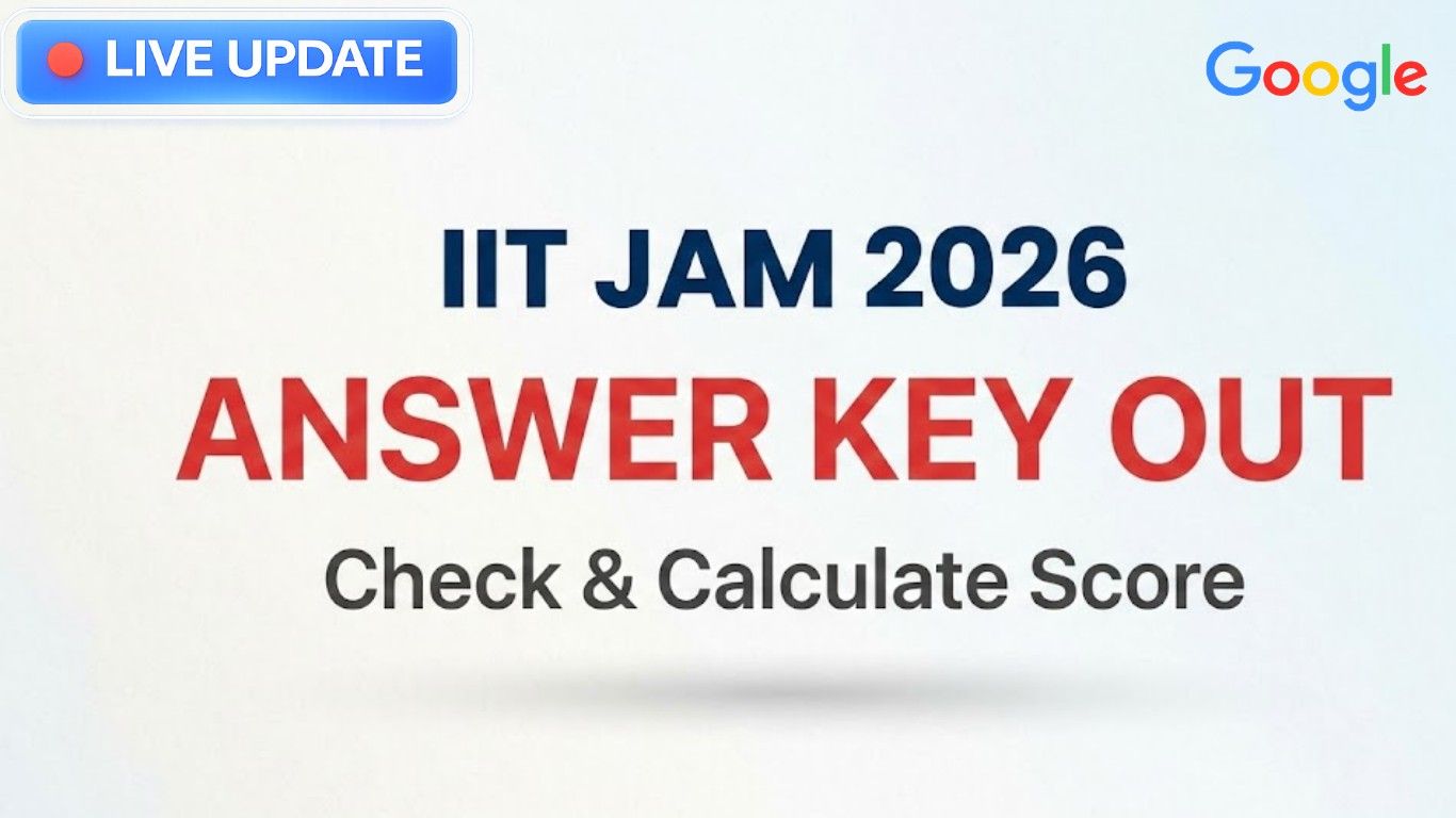 IIT JAM Answer Key 2026