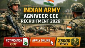 Indian Army Agniveer CEE Recruitment 2026