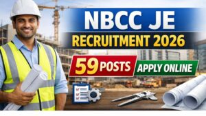 NBCC JE Recruitment 2026