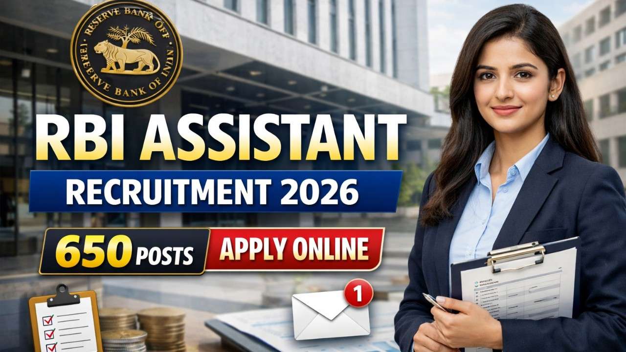 RBI Assistant Recruitment 2026