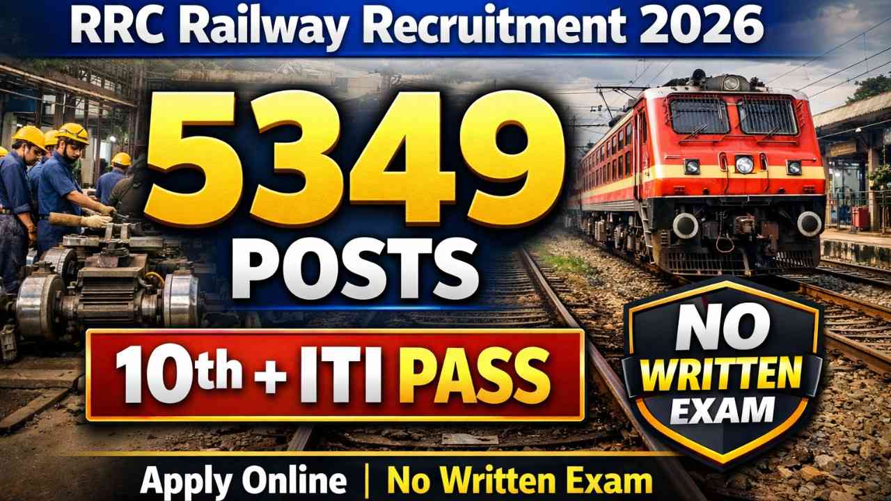 RRC Railway Recruitment 2026