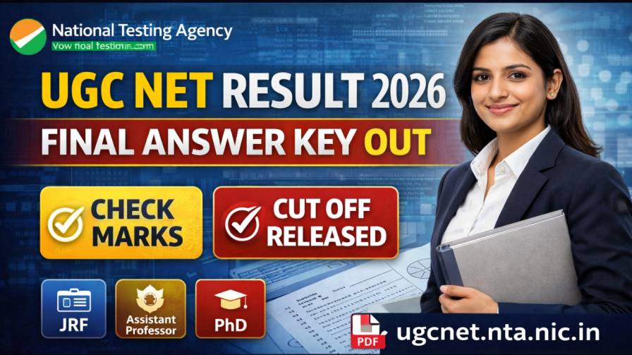 UGC NET Final Answer Key & Result 2026 Out